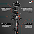 APSA2118 Front Complete Strut & Coil Spring Assembly, Set of 2