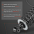 APSA2126 Front Complete Strut & Coil Spring Assembly, Set of 2