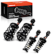 APSA2140 Front & Rear Complete Strut & Coil Spring Assembly Shock, Set of 4