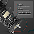 APSA2140 Front & Rear Complete Strut & Coil Spring Assembly Shock, Set of 4