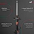 APSA2253 Rear Shock Absorber, Set of 2