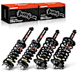 APSA2473 Front & Rear Complete Strut & Coil Spring Assembly, Set of 4