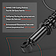 APSA2573 2 Pcs Shock Absorber with Coil Spring Load Carrier