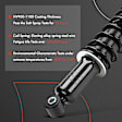 APSA2581 2 Pcs Shock Absorber with Coil Spring Load Adjusting