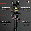 APSA2622 Front, Driver and Passenger Side Fully Loaded Strut