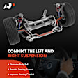 APSBK001 Rear Suspension Sway Bar Kit with Bushing