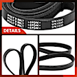 APSBT071 40.65 Inch Serpentine Belt