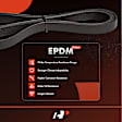 APSBT253 82.2 Inch Serpentine Belt