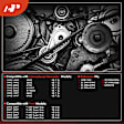 APSBT305 126.5 inch Serpentine Belt
