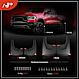 APSG0218 Mud Flaps Splash Guards with Fender Flares