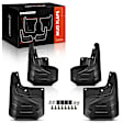 APSG0396 4 Pcs Front & Rear Mud Flaps Splash Guards Fender