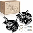 APSKA0072C 2x Front Steering Knuckle & Wheel Hub Bearing Assembly