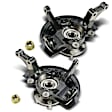 APSKA0077C 2x Front Steering Knuckle & Wheel Hub Bearing Assembly