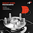 APSKA0122 Front Passenger Steering Knuckle & Wheel Hub Bearing Assembly