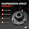 APSM561 2 Pcs Front Suspension Strut Mount