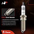 APSP005 6 Pcs Iridium & Platinum Spark Plugs