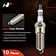 APSP011 10 Pcs Iridium & Platinum Spark Plugs