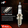 APSP015 4 Pcs Iridium & Platinum Spark Plugs