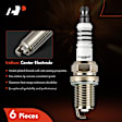 APSP019 6 Pcs Iridium & Platinum Spark Plugs