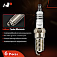 APSP025 6 Pcs Iridium & Platinum Spark Plugs
