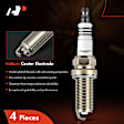 APSP030 4 Pcs Iridium & Platinum Spark Plugs