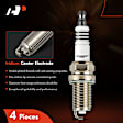 APSP037 4 Pcs Iridium & Platinum Spark Plugs