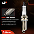 APSP046 4 Pcs Iridium & Platinum Spark Plugs