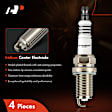 APSP055 4 Pcs Iridium & Platinum Spark Plugs