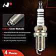 APSP057 4 Pcs Iridium & Platinum Spark Plugs