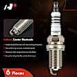APSP058 6 Pcs Iridium & Platinum Spark Plugs