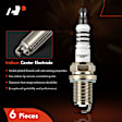APSP061 6 Pcs Iridium & Platinum Spark Plugs