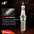 APSP063 6 Pcs Iridium & Platinum Spark Plugs