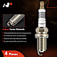 APSP072 4 Pcs Iridium & Platinum Spark Plugs