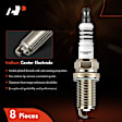 APSP083 8 Pcs Iridium & Platinum Spark Plugs