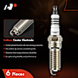 APSP089 6 Pcs Iridium & Platinum Spark Plugs