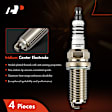 APSP091 4 Pcs Iridium & Platinum Spark Plugs