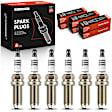 APSP092 6 Pcs Iridium & Platinum Spark Plugs