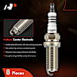 APSP093 8 Pcs Iridium & Platinum Spark Plugs