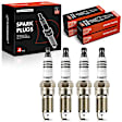 APSP100 4 Pcs Iridium & Platinum Spark Plugs