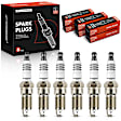 APSP101 6 Pcs Iridium & Platinum Spark Plugs