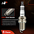 APSP116 6 Pcs Iridium & Platinum Spark Plugs