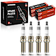 APSP124 4 Pcs Double Iridium Spark Plugs