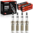 APSP125 4 Pcs Iridium & Platinum Spark Plugs