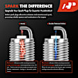 APSP126 6 Pcs Iridium & Platinum Spark Plugs