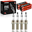 APSP127 4 Pcs Double Iridium Spark Plugs