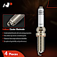 APSP130 4 Pcs Iridium & Platinum Spark Plugs