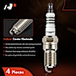 APSP131 4 Pcs Iridium & Platinum Spark Plugs
