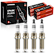 APSP137 4 Pcs Double Iridium Spark Plugs