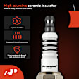 APSP148 4 Pcs Double Iridium Spark Plugs