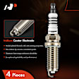 APSP149 4 Pcs Iridium & Platinum Spark Plugs